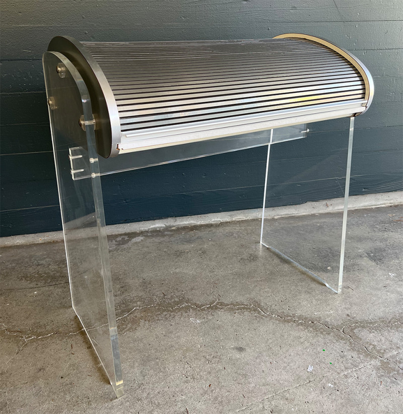 Acrylic Rolltop Desk