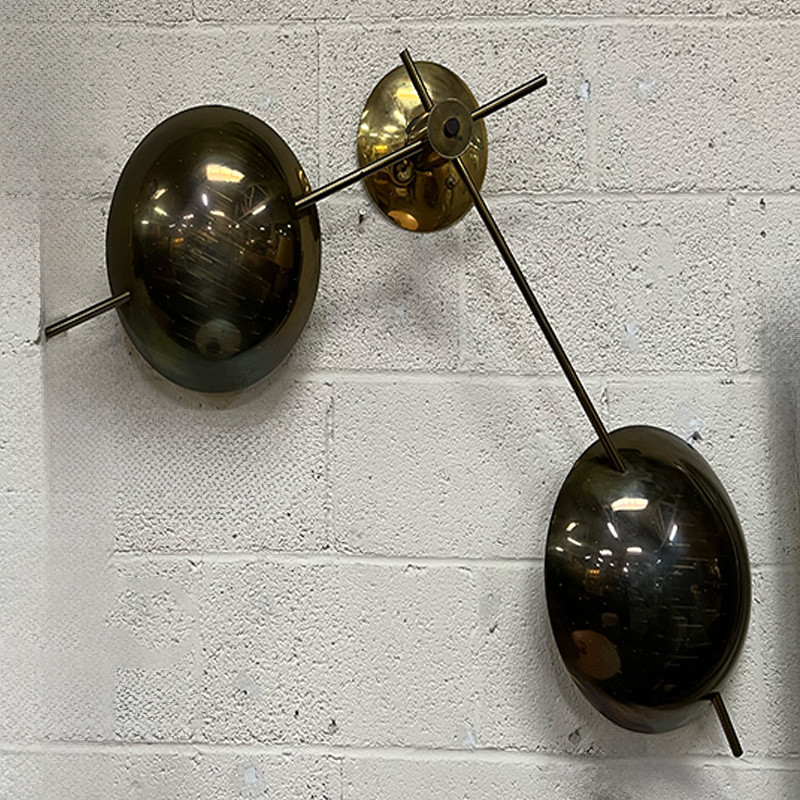 Brass Wall Sconce 