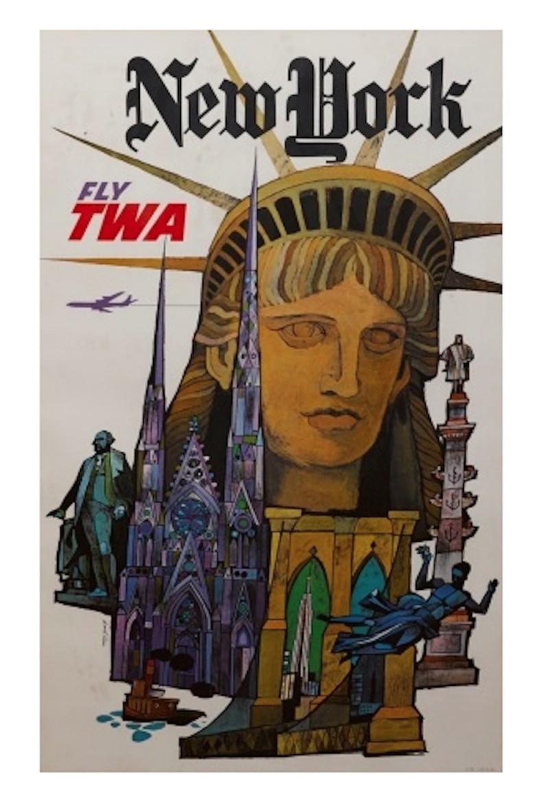 New York Travel Poster